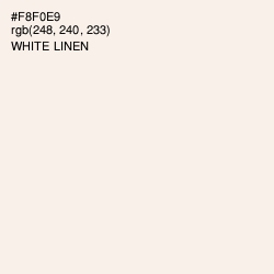 #F8F0E9 - White Linen Color Image